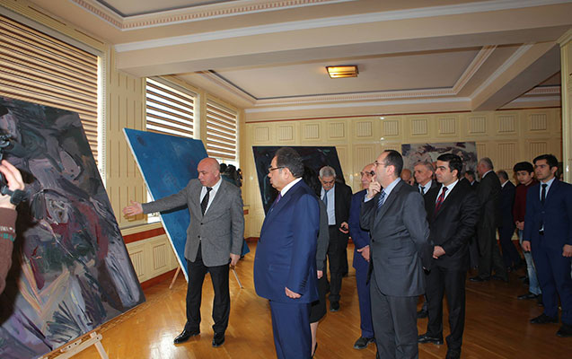 Xocalıya uçan pilot tələbələrlə görüşdü  -  Fotolar