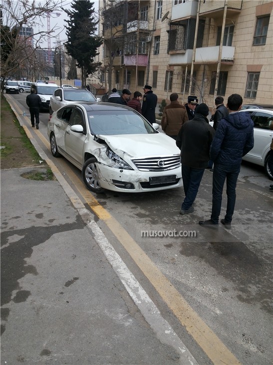 1 nəfərin öldüyü, 13 nəfərin yaralandığı qəzadan - Fotolar