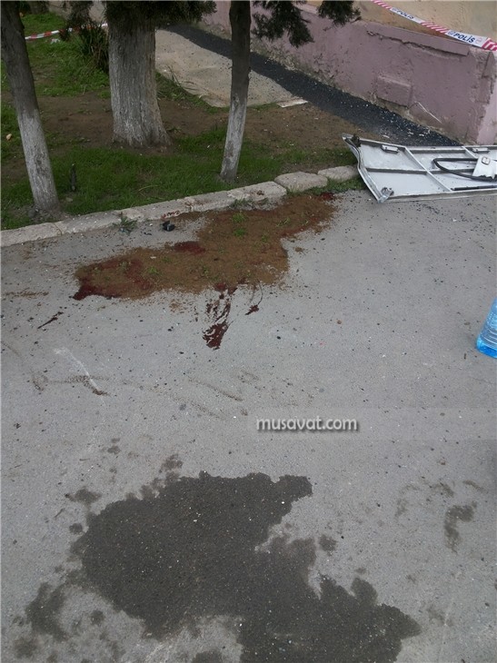 1 nəfərin öldüyü, 13 nəfərin yaralandığı qəzadan - Fotolar