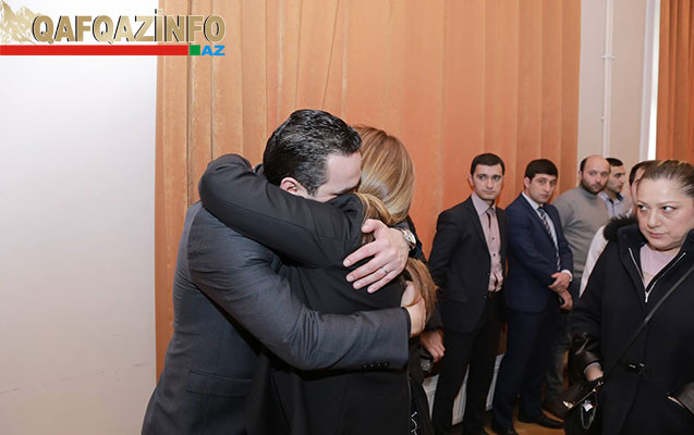 İlhaməylə vida mərasimi başlayır -  Fotolar+Video