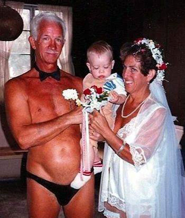 Ən qəribə gəlinlər - Fotolar