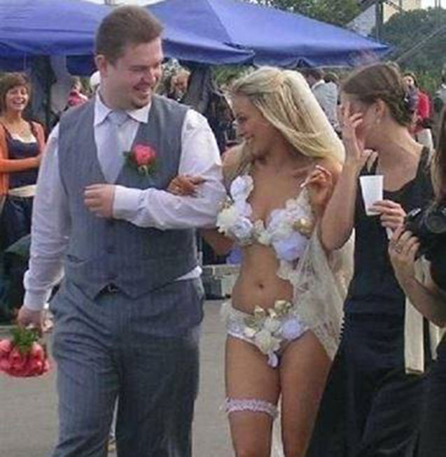 Ən qəribə gəlinlər - Fotolar