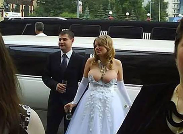 Ən qəribə gəlinlər - Fotolar