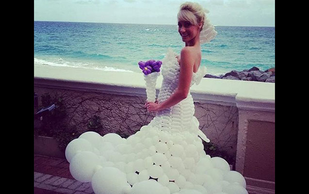 Ən qəribə gəlinlər - Fotolar