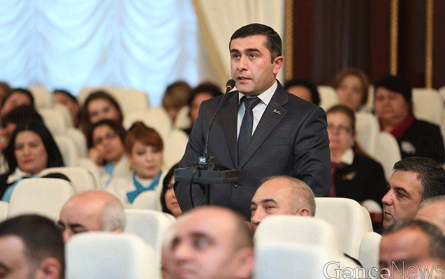 Gəncədə hesabat yığıncağı ke&ccedil;irildi - Fotolar