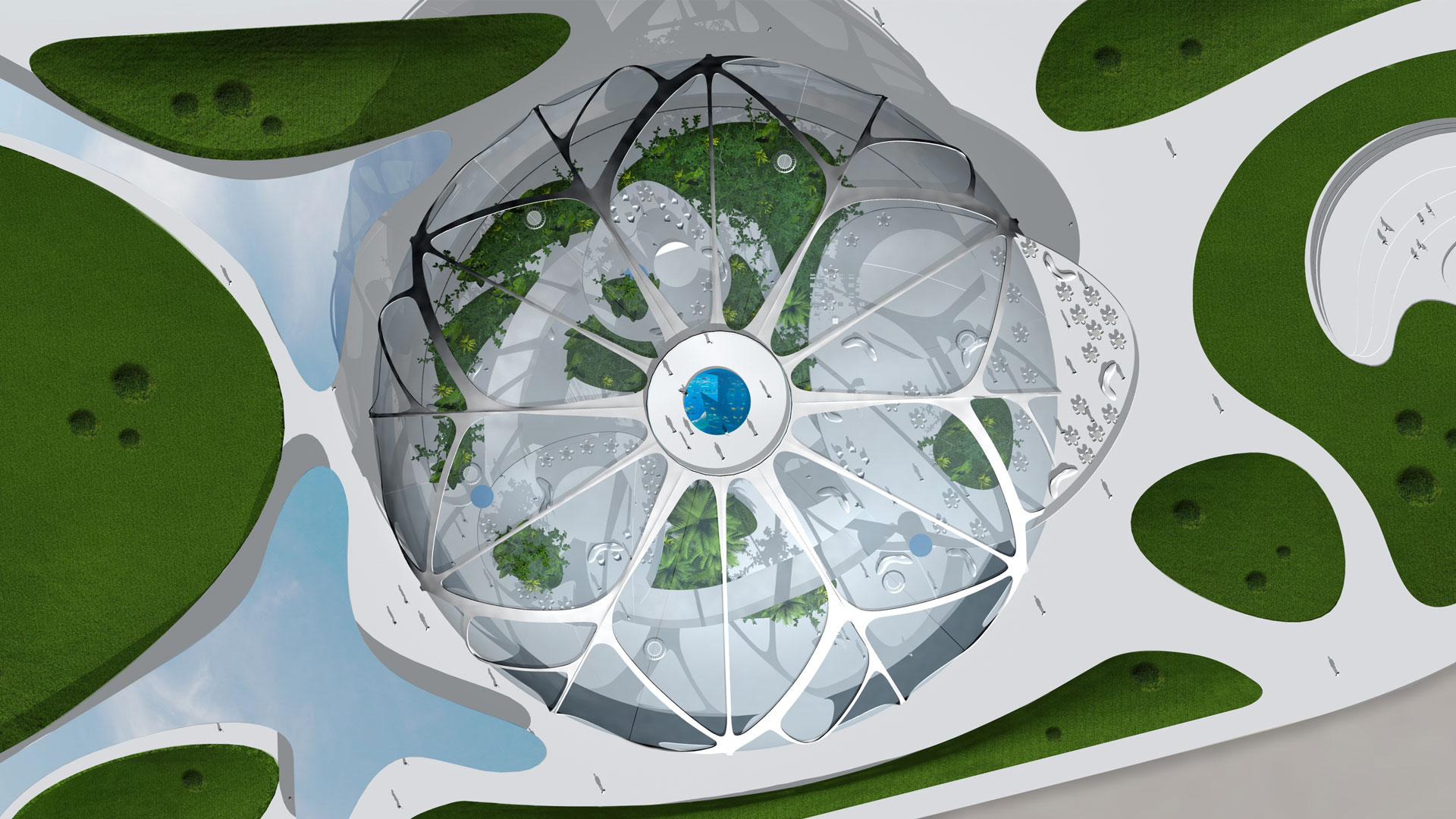 Dənizdə istirahət evi tikilir  -  Fotolar