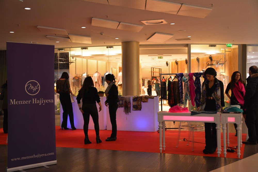 Sabiq azərbaycanlı deputat qızının brendi Parisdə - Fotolar