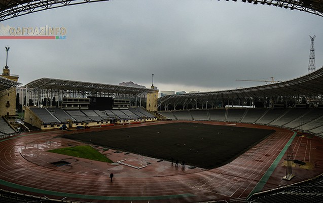 &ldquo;Respublika stadionu &uuml;&ccedil;&uuml;n 12 min ton torpaq gətirilib&rdquo; - Fotolar