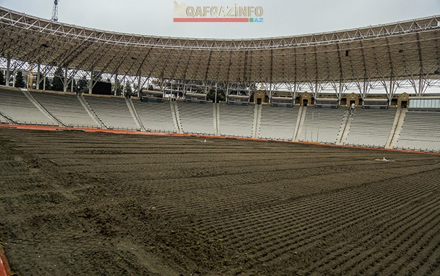&ldquo;Respublika stadionu &uuml;&ccedil;&uuml;n 12 min ton torpaq gətirilib&rdquo; - Fotolar
