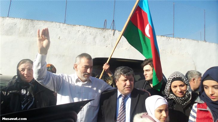 Nemət Pənahlı azadlıqda - Fotolar