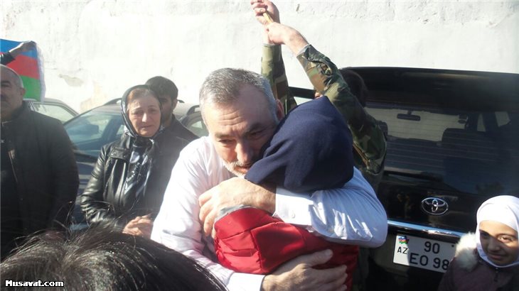 Nemət Pənahlı azadlıqda - Fotolar