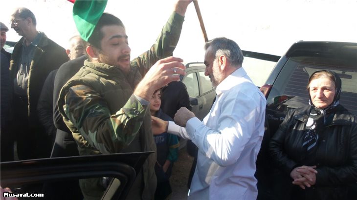 Nemət Pənahlı azadlıqda - Fotolar