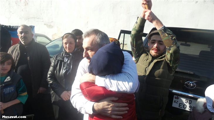 Nemət Pənahlı azadlıqda - Fotolar