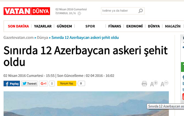 Türkiyə səninlə, Azərbaycan... -  50 mindən çox tvit