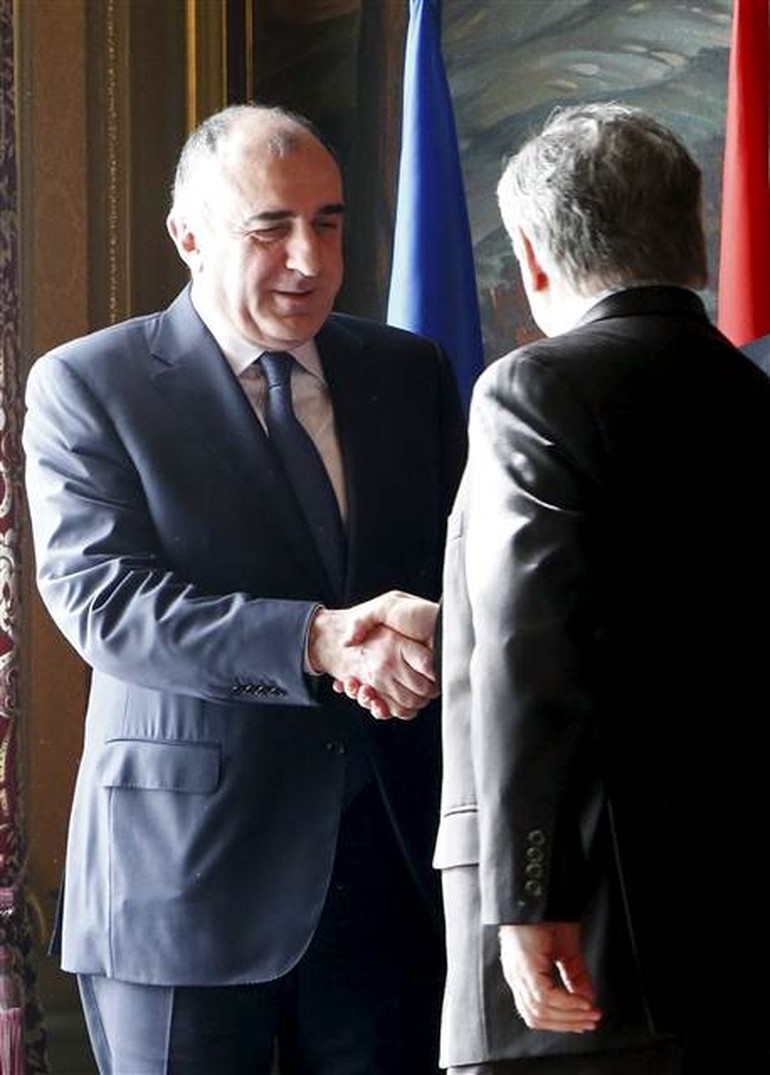 Məmmədyarovla Nalbandyan Moskvada görüşdü -  Fotolar