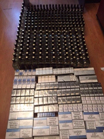 G&uuml;rc&uuml;stanla sərhəddə k&uuml;lli miqdarda qa&ccedil;aqmal aşkar edildi - Foto