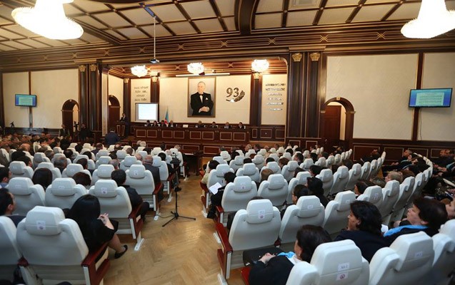 İcra baş&ccedil;ısı hesabat yığıncağı ke&ccedil;irdi - Fotolar