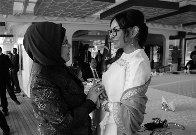 Prezidentlə xanımı Ərdoğanın yaxtasında -  Fotolar