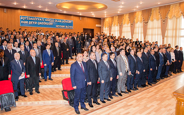 Nərimanovda hesabat yığıncağı keçirildi -  Fotolar