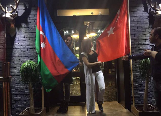 Asena Bakıya gəldi -  Fotolar