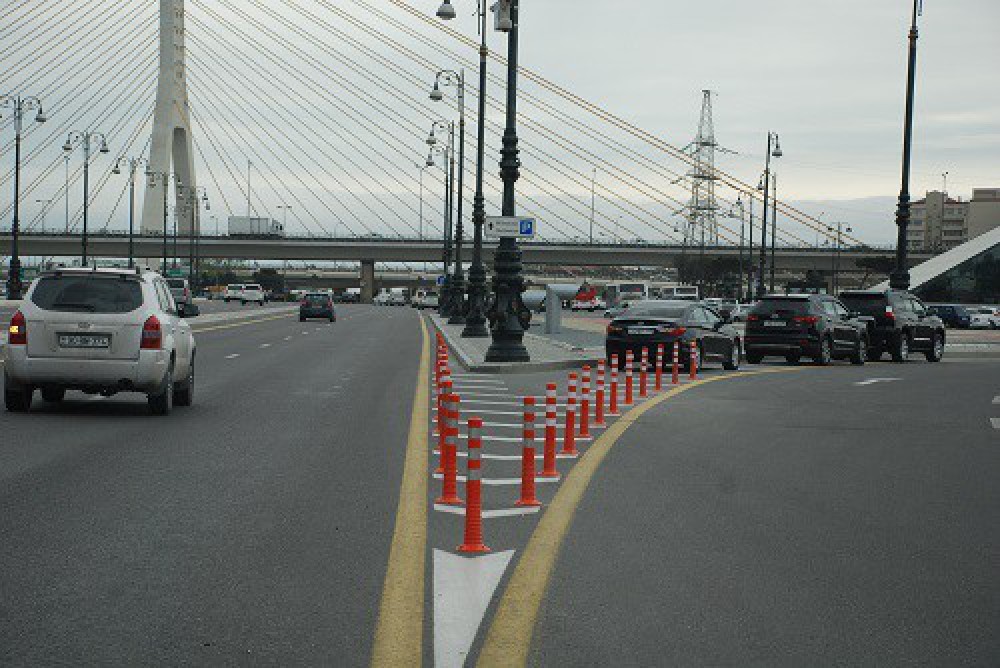 Heydər Əliyev prospektində yenilik - Fotolar