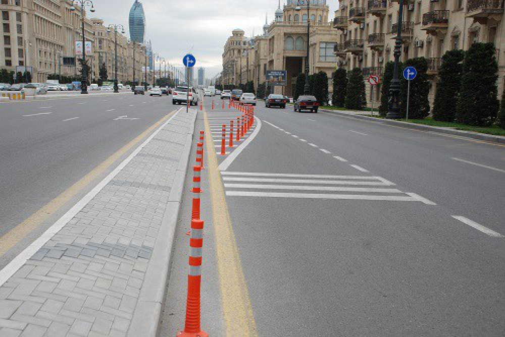 Heydər Əliyev prospektində yenilik - Fotolar