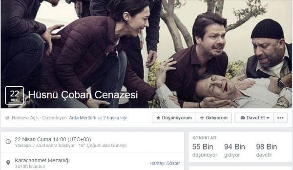 Serialda &ouml;lən aktyorun dəfninə y&uuml;z min adam gələcək