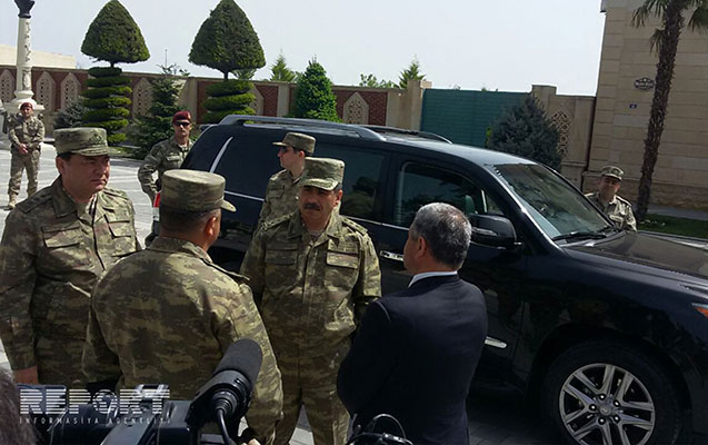 M&uuml;dafiə naziri Tərtərə getdi  -  Fotolar