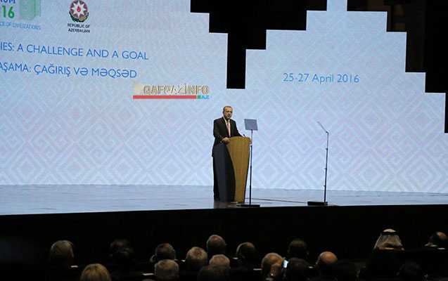 Ərdoğanın Bakıdan dünyaya mesajı -  Video