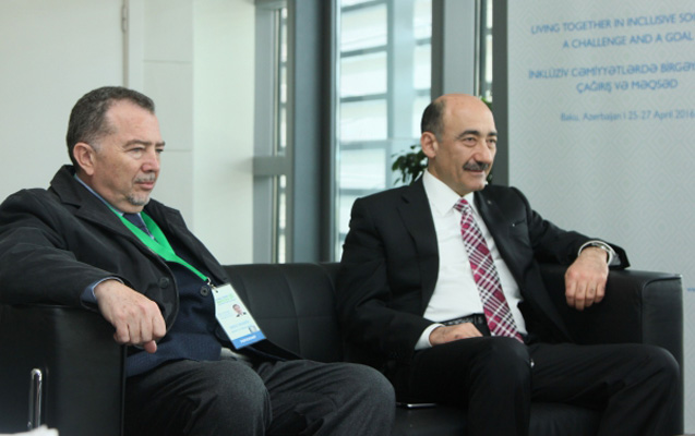 Qarayev Bianchinini qəbul etdi - Fotolar