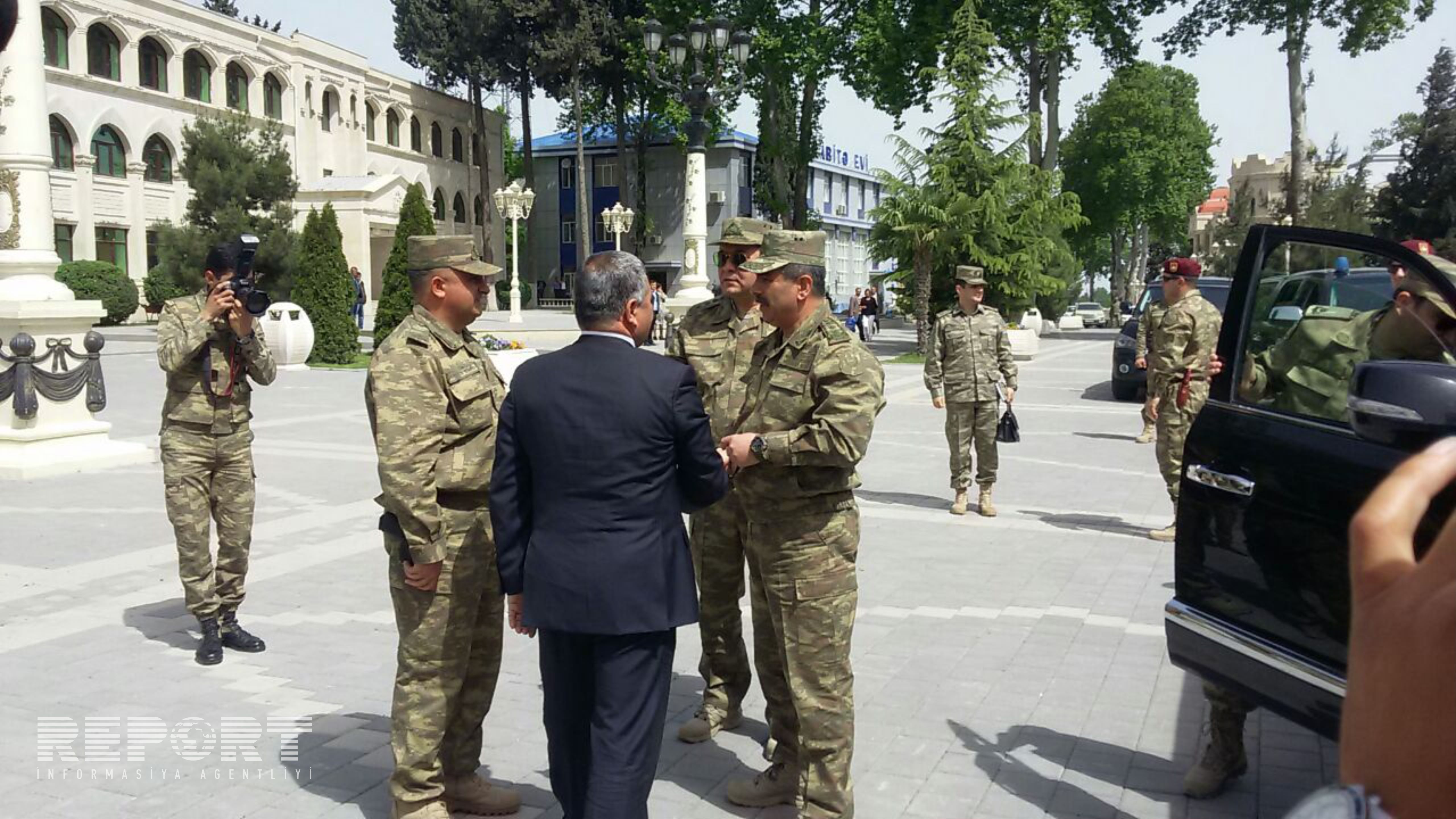 M&uuml;dafiə naziri Tərtərə getdi  -  Fotolar