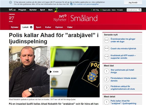 İsve&ccedil; polisi azərbaycanlını d&ouml;yd&uuml;