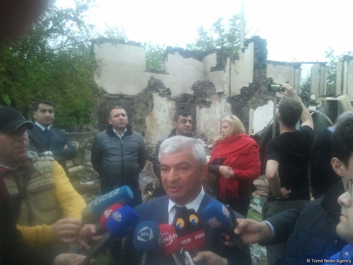 Ağcabədinin Qaraxanlı kəndində erməni təcav&uuml;z&uuml; - Fotolar