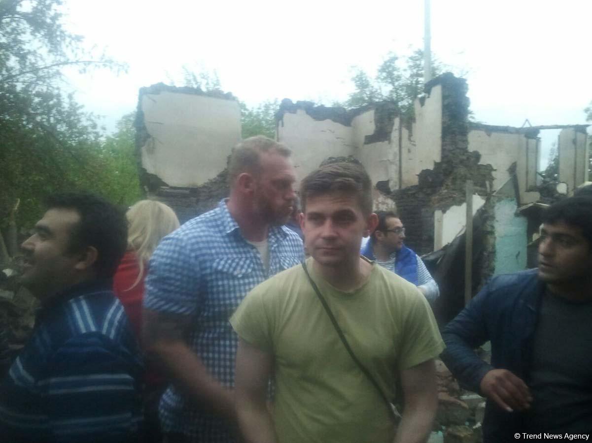 Ağcabədinin Qaraxanlı kəndində erməni təcav&uuml;z&uuml; - Fotolar