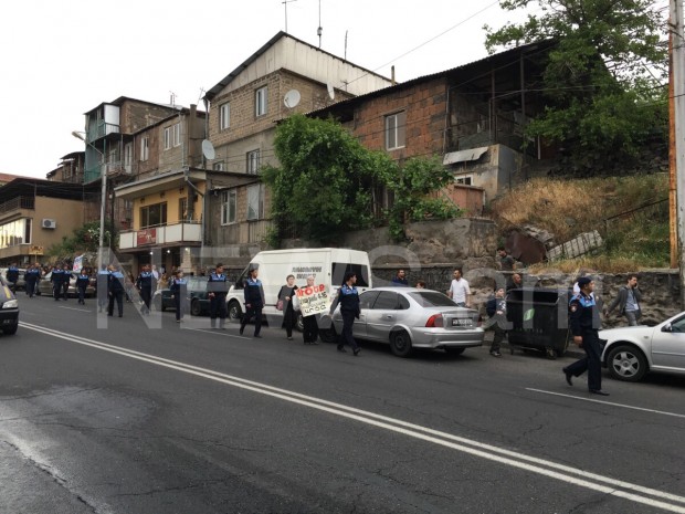 Ermənistanda aksiya - Tələb siyahısı + Video