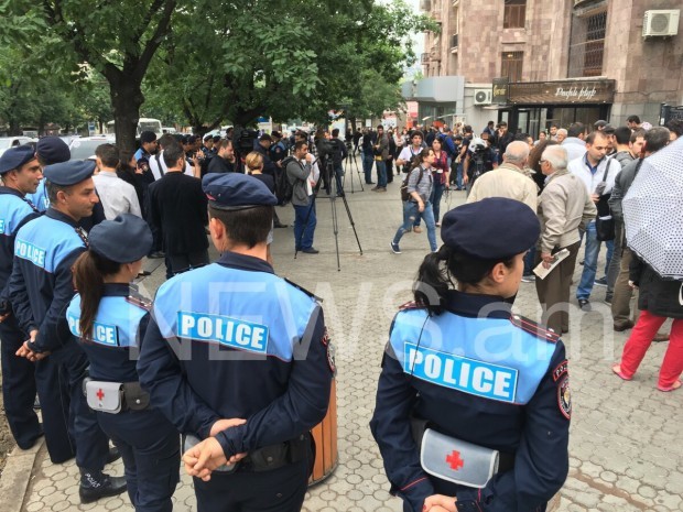 Ermənistanda aksiya - Tələb siyahısı + Video