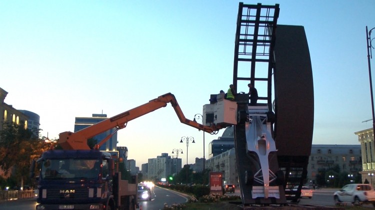 Bakıda son hazırlıq - Fotolar