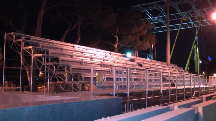 Bakıda son hazırlıq - Fotolar