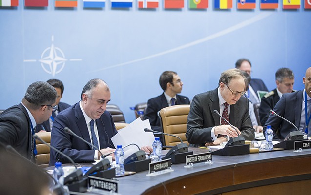 Məmmədyarovun NATO-dakı - &Ccedil;ıxışı