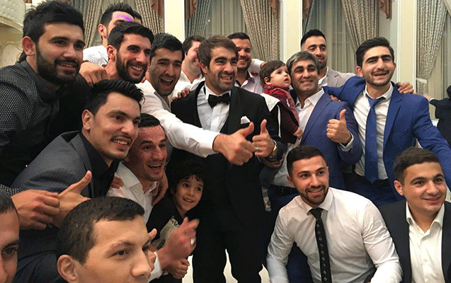 Rafael Ağayevin toyundan yeni - Fotolar