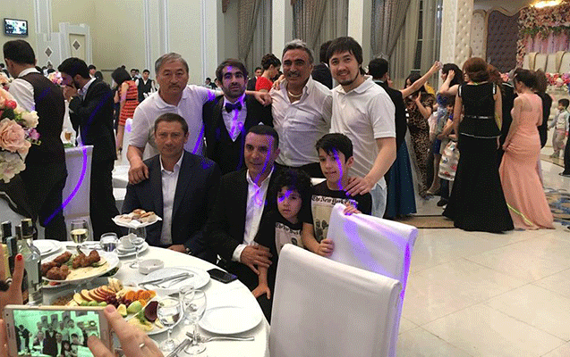 Rafael Ağayevin toyundan yeni - Fotolar