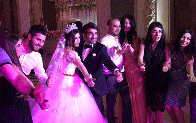 Rafael Ağayevin toyundan yeni - Fotolar