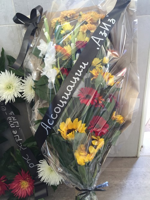 İsrail terrorunda həlak olan bakılı qadın dəfn olunub - Foto