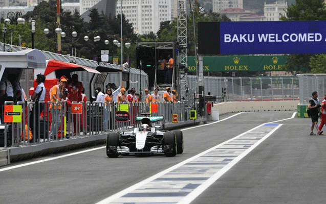 Formula-1-də test yürüşü  -  Hamilton qalib oldu