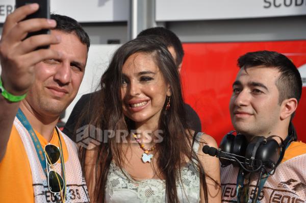 Leyla Əliyeva Formula 1-də - Fotolar Leyla Əliyeva Formula 1-də - Fotolar