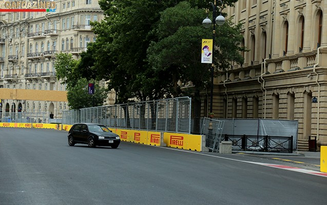Bakı Formula 1-dən sonra  -  Fotosessiya