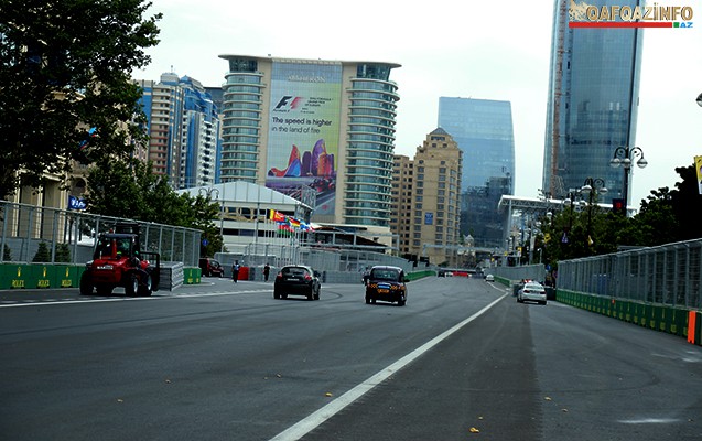 Bakı Formula 1-dən sonra  -  Fotosessiya