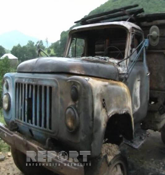 6 avtomobili yandıran şəxs ruhi dispanserə yerləşdirildi -  Fotolar