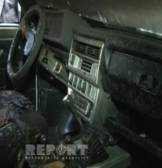 6 avtomobili yandıran şəxs ruhi dispanserə yerləşdirildi -  Fotolar