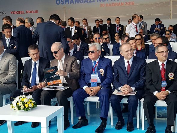 Ziya Məmmədov Ərdoğan və Binəli Yıldırımla bir arada -  Foto